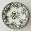 ASSIETTE PLATE FAÏENCE IMPRIMÉ FLEURS (Copie)